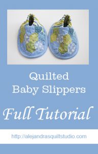 baby slippers tutorial