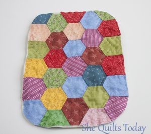 How to make a quilted pouch
