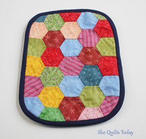 how to make a quilted pouch
