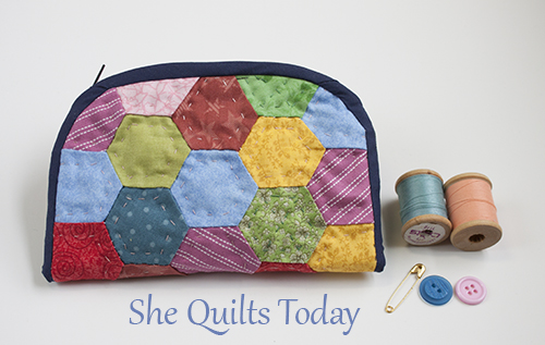 how to make a quilted pouch