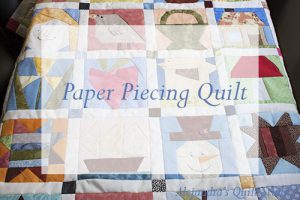 Paper piecing quilt free patten