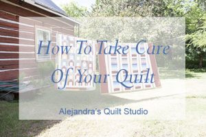 quilt care