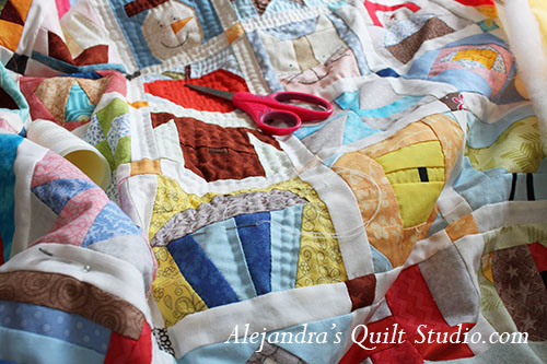 Quilt as you go