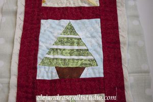 Christmas tree paper piecing free pattern