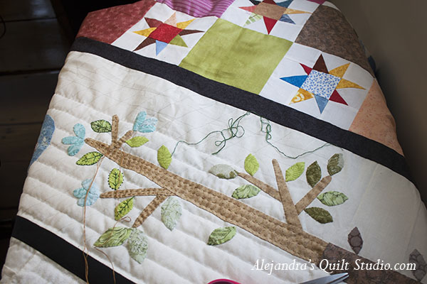 how to hand quilting