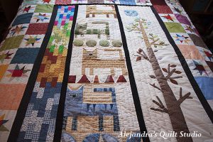 hand quilting patchwork