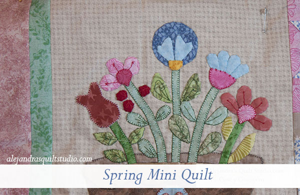 Spring mini quilt