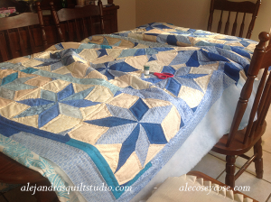 how to work hand quilting