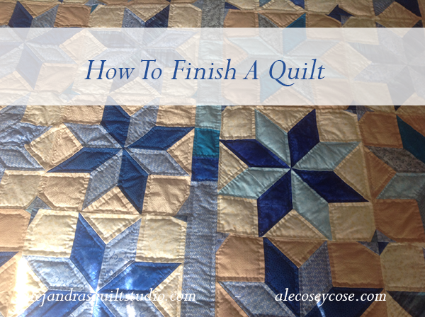 how to finish a quilt