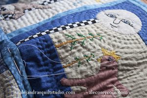 how to make a journal quilt