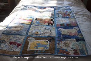 how to make a journal quilt
