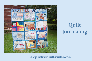 how to make a journal quilt