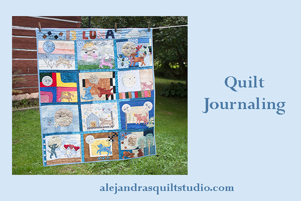 how to make a journal quilt