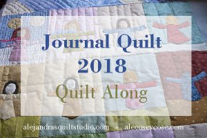 Journal Quilt 2018 quilt along