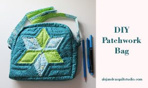 DIY patchwork bag