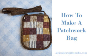 how to make a patchwork bag step by step