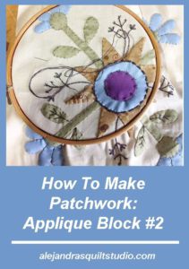 How To Make Patchwork - Applique Block 2