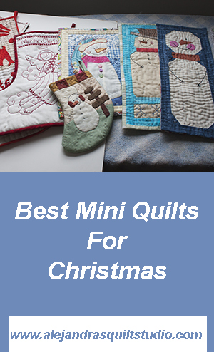 best mini quilts to make for Christmas