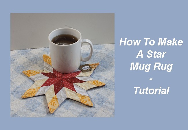 How To Make A Star Mug Rug