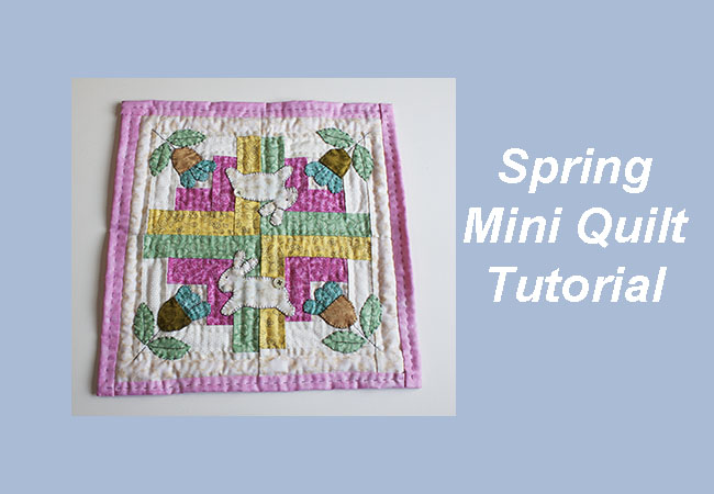 Spring Mini Quilt Tutorial