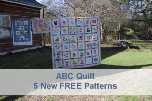 ABC Quilt 5 New FREE Patterns