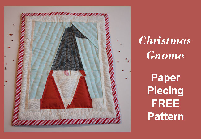 Christmas Gnome FREE Pattern | Alejandra's Quilt Studio