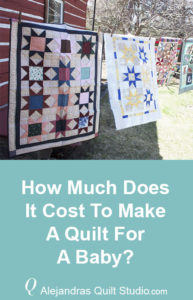How Much Does It Cost Making A Baby Quilt - Quilts