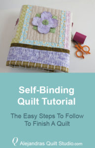 Self Binding Quilt Tutorial