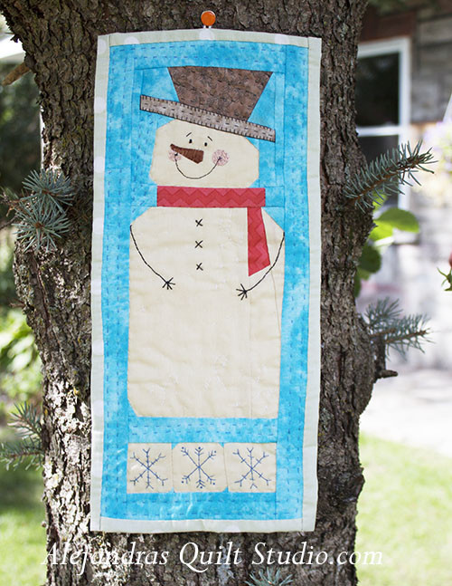 Snowman Mini Quilts