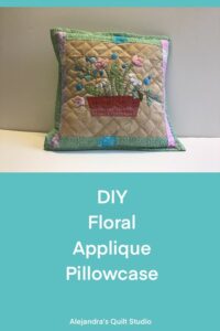 DIY Applique Pillowcase