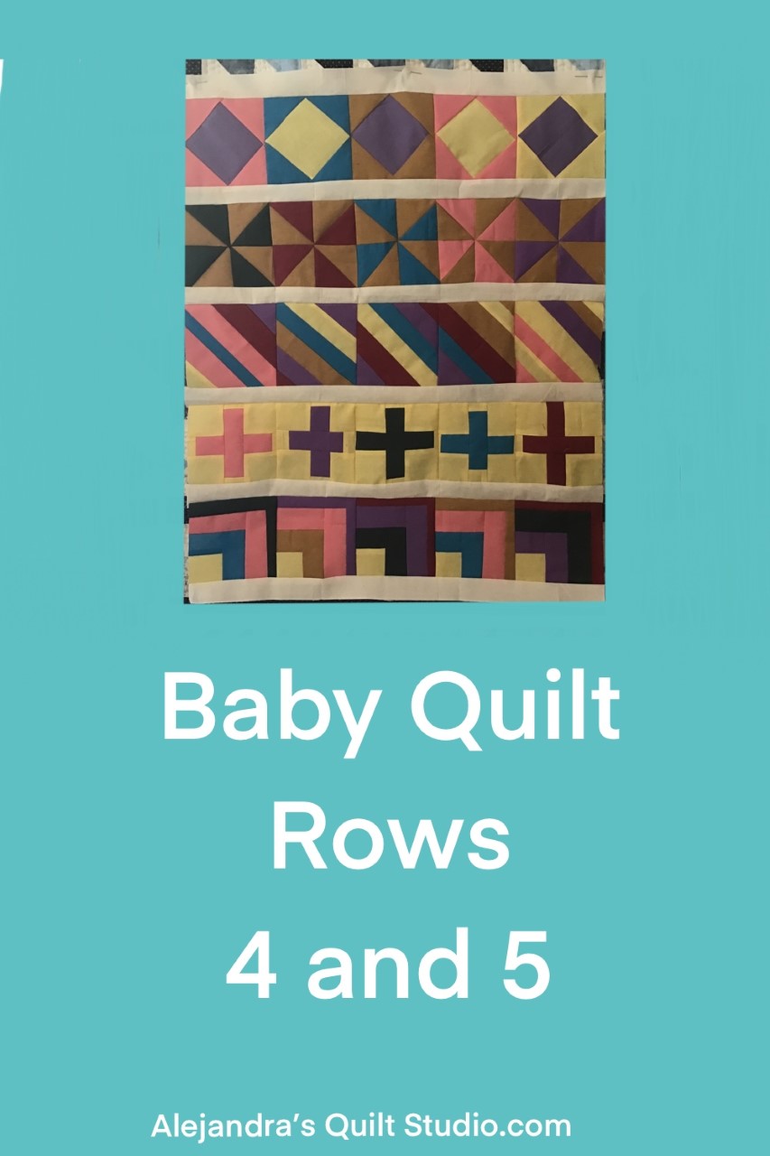 Baby Quilt Rows 4 And 5