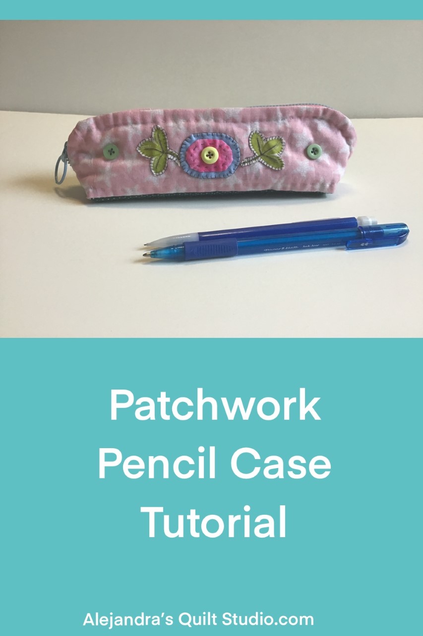 Patchwork Pencil Case Tutorial