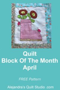 Quilt Block Of The Month April