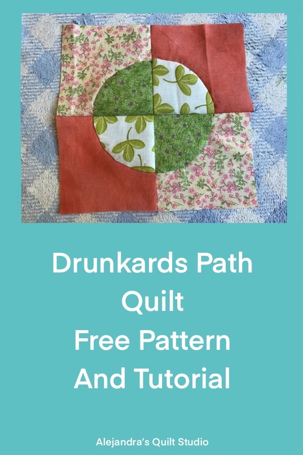 Drunkards Path Quilt Pattern