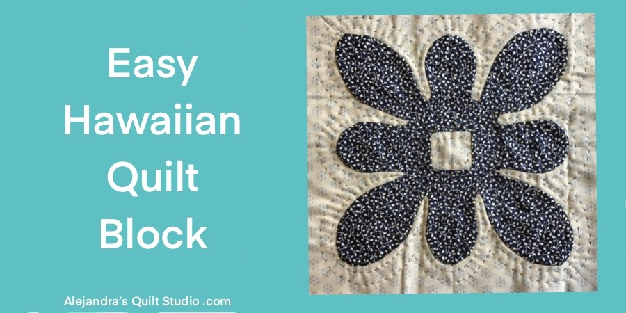 Easy Hawaiian Quilt Block