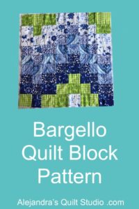 Bargello Quilt Block Pattern