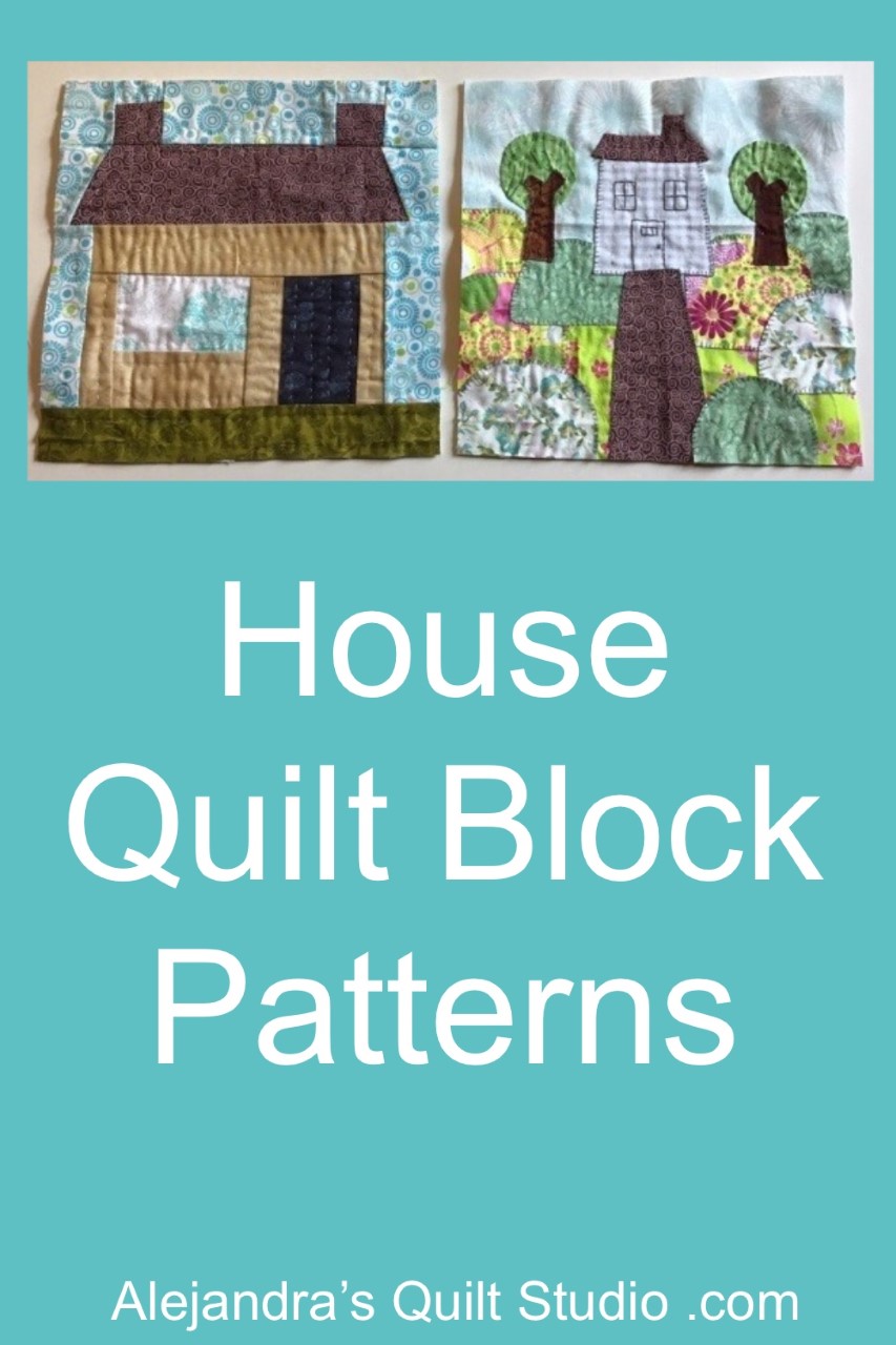 House Quilt Block Pattern