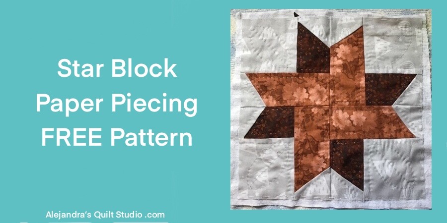 Paper Piecing Star Block