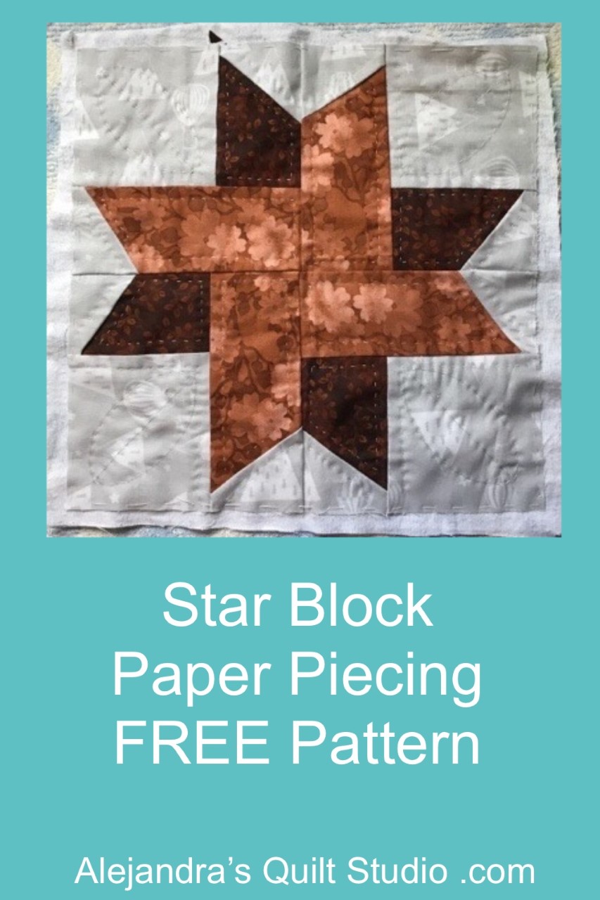 Paper Piecing Star Block