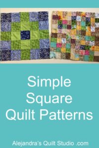 Simple Square Quilt Patterns