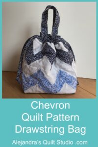 Chevron Quilt Pattern Bag