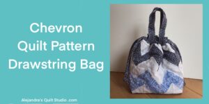 Chevron Quilt Pattern Bag