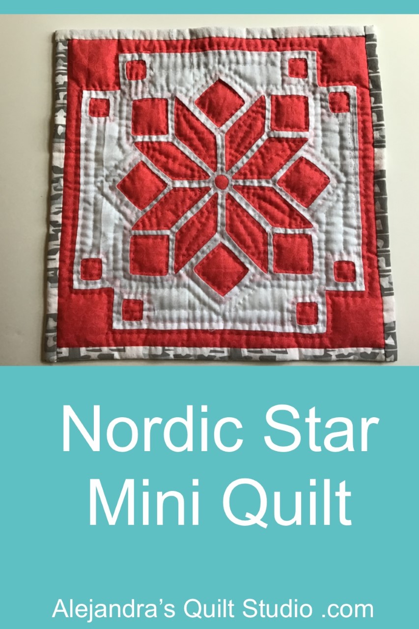 Nordic Star Mini Quilt