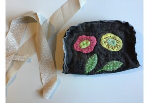 Patchwork Boxed Zipper Pouch