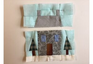 Winter House Paper Piecing Pattern