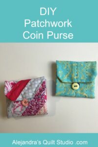 Patchwork Double Coin Purse