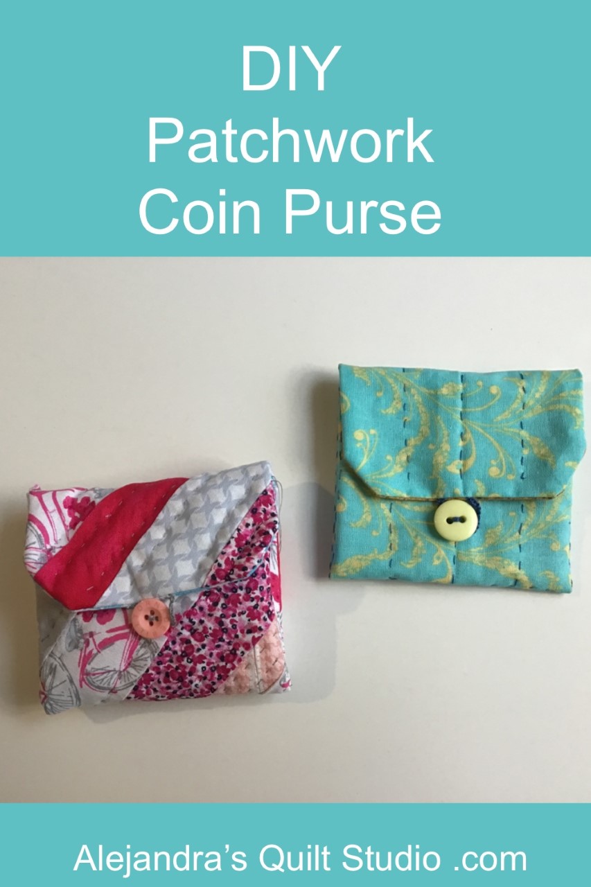 Patchwork Double Coin Purse