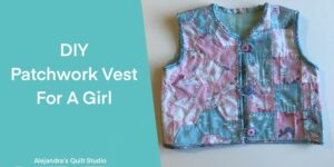 Patchwork Vest For A Girl