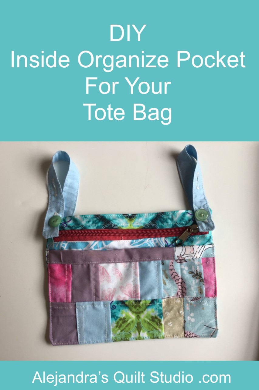 Inside Organize Pocket For Your Tote Bag