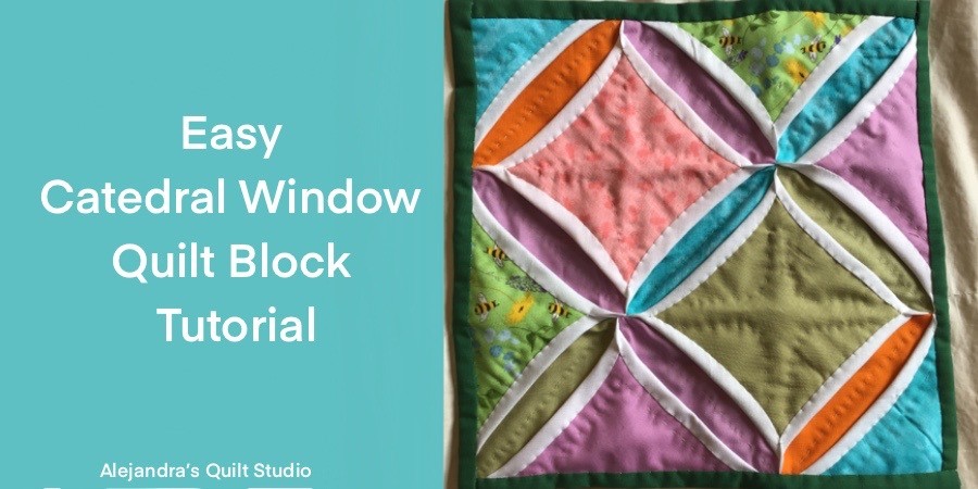 Cathedral Window Quilt Block